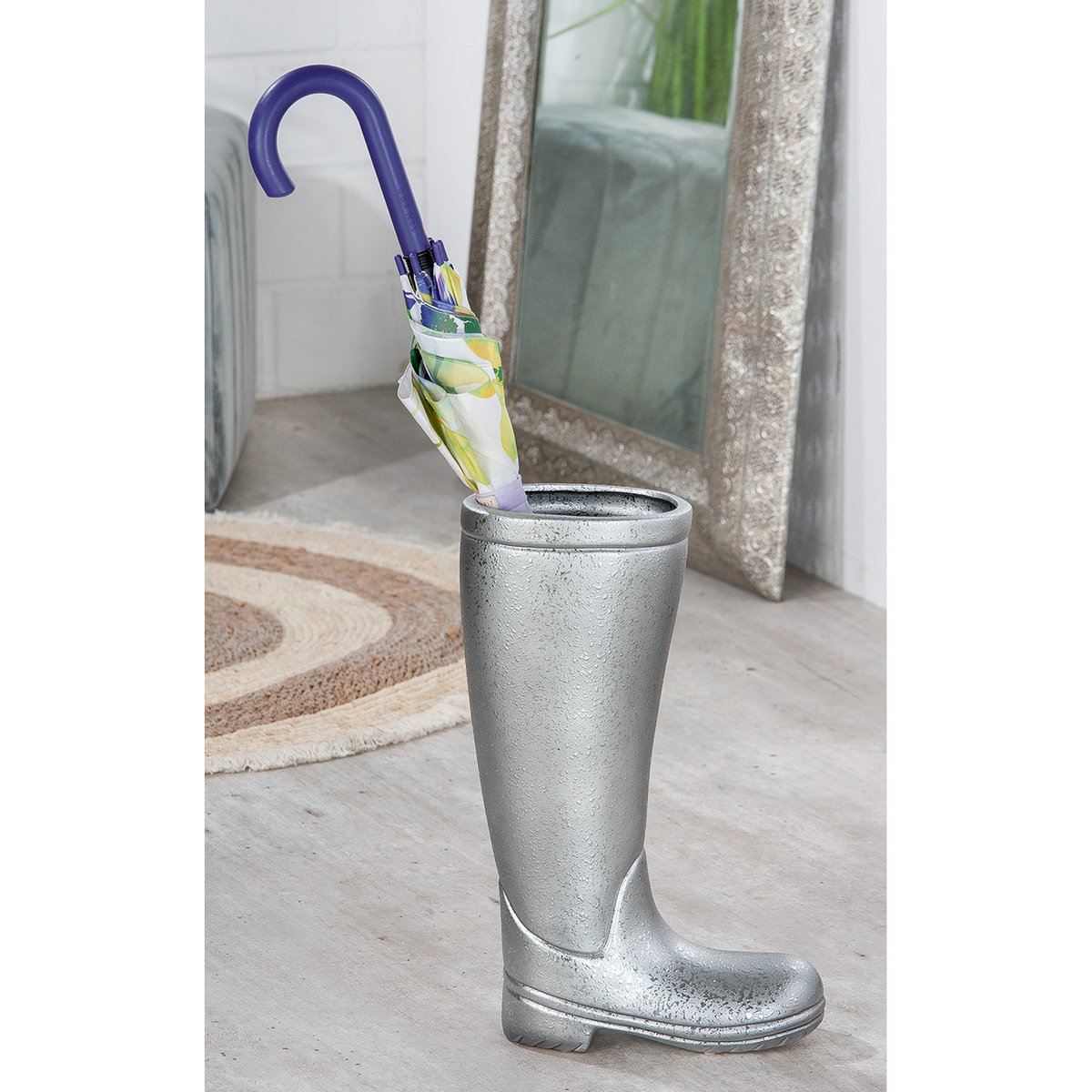 Paraplubak Boots zilver