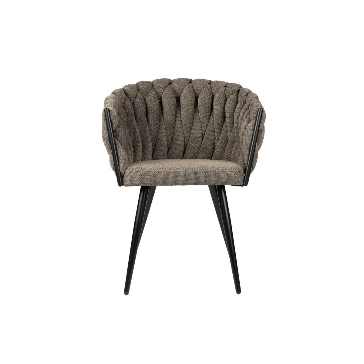 Wave stoel Taupe (Set van 2)