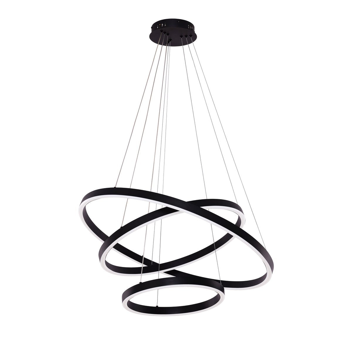 Hanglamp Neo Black 3-Ring