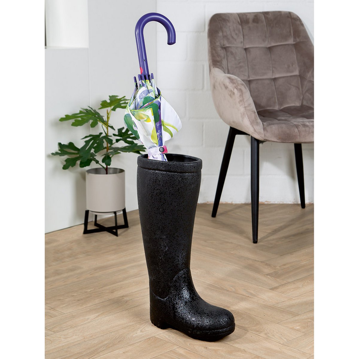 Paraplubak Boots zwart