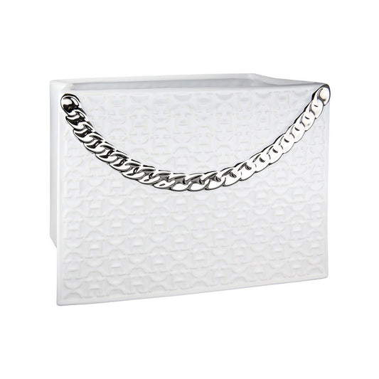 Vaas handtas Paris White