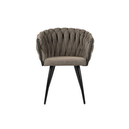 Wave stoel Taupe (Set van 2)