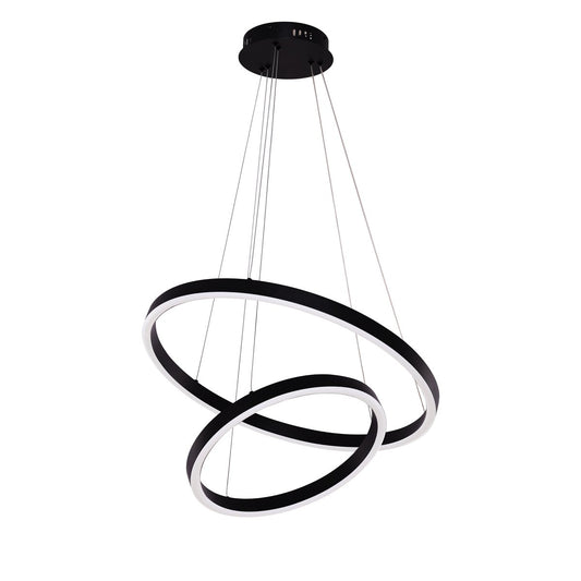 Hanglamp Neo Black 2-Ring