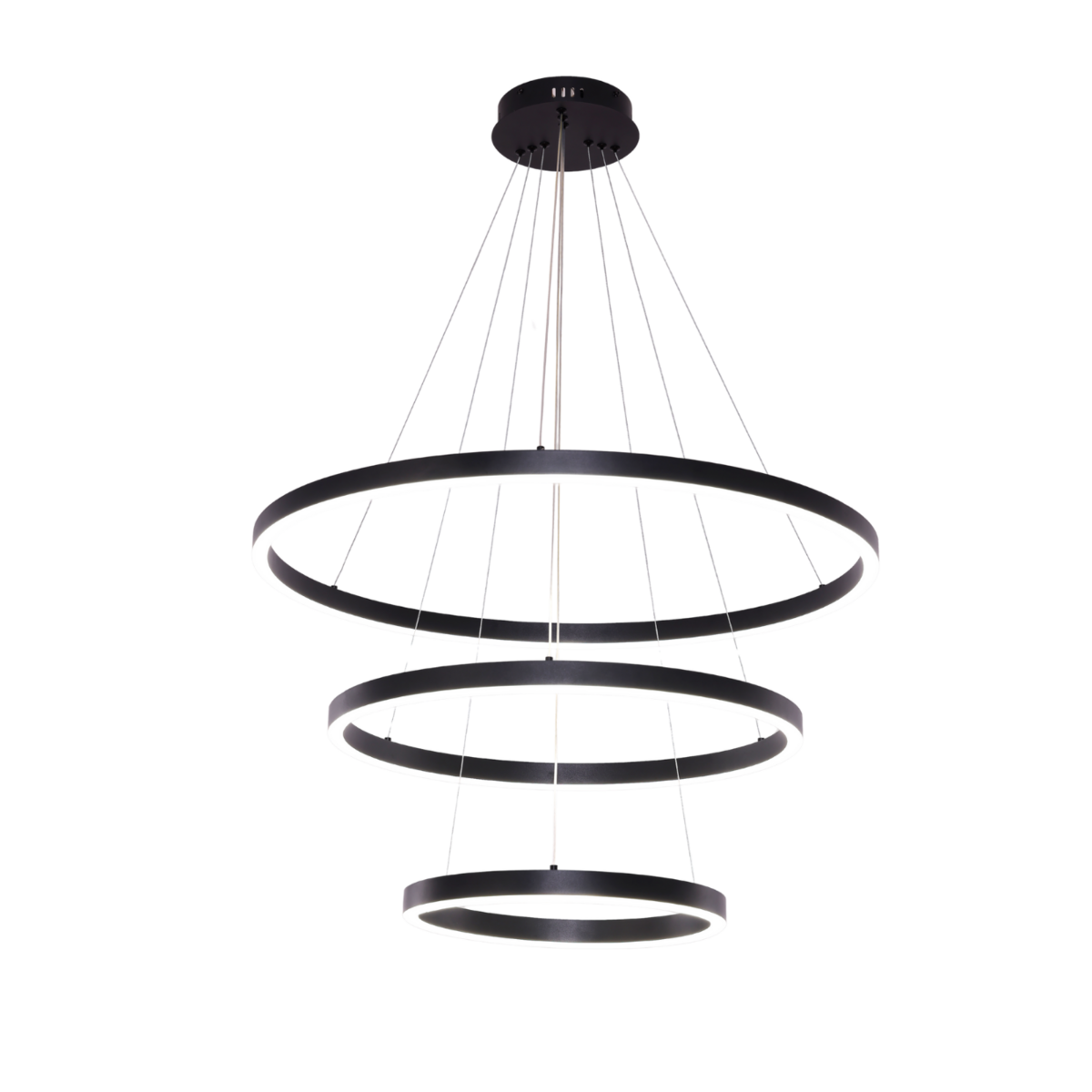Hanglamp Neo Black 3-Ring