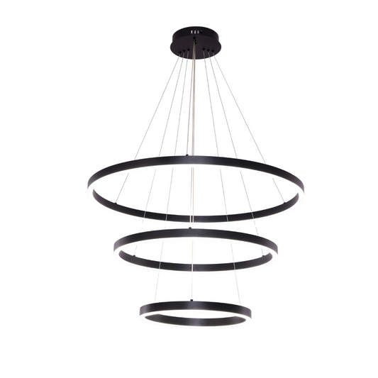 Hanglamp Neo Black 3-Ring